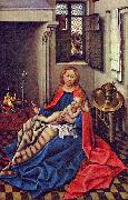 Maria mit dem Jesuskind am Kamin Robert Campin